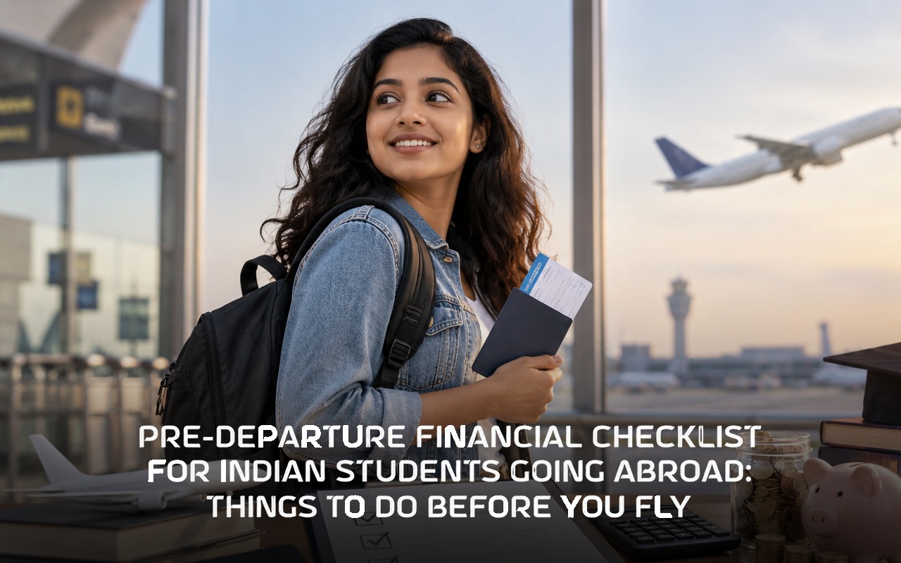 Pre-Departure Financial Checklist for Indian Students Going Abroad: Things to Do Before You Fly